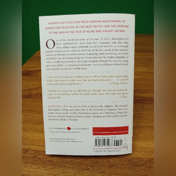 To Kill a Mockingbird by Harper Lee Paperback - Picture 3 of 7